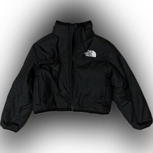 The North Face Kids 2T Black Reversible Puffer Jacket